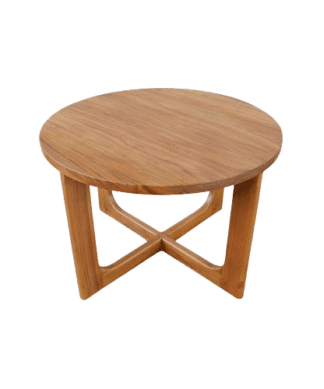Round Table small block Teak wood Cyprus