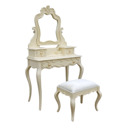 Vanessa Cream Vanity Dressing CV Aqma Furniture