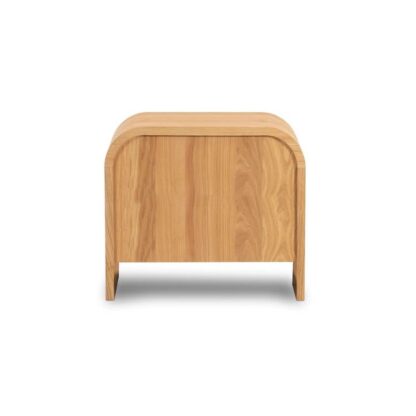 Nightstand – Cirq Solid Wood Modern Nightstand CV Aqma Furniture