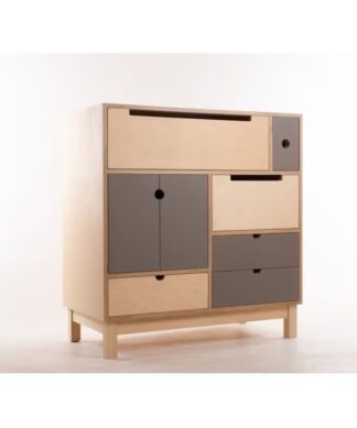 Calmly Solid Teak Credenza Cabinet