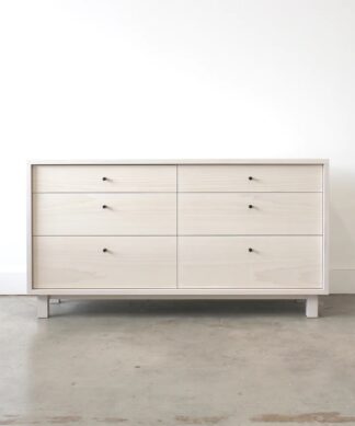 Hanko Dresser White Simple Solid Wood