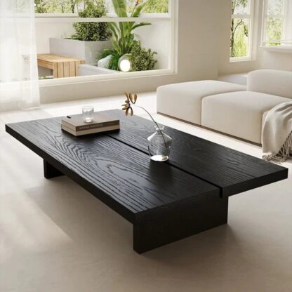 Ivy Solid Coffee Table Modern Minimalist CV Aqma Furniture