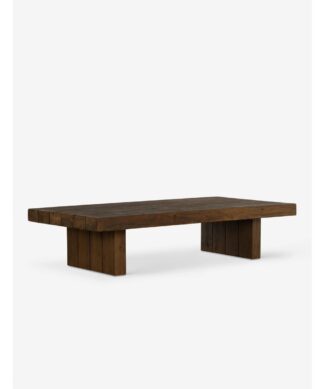 Levy Indoor Solid Wood Coffee Table