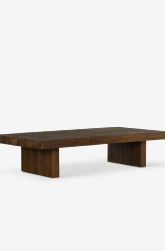 Levy Indoor Solid Wood Coffee Table