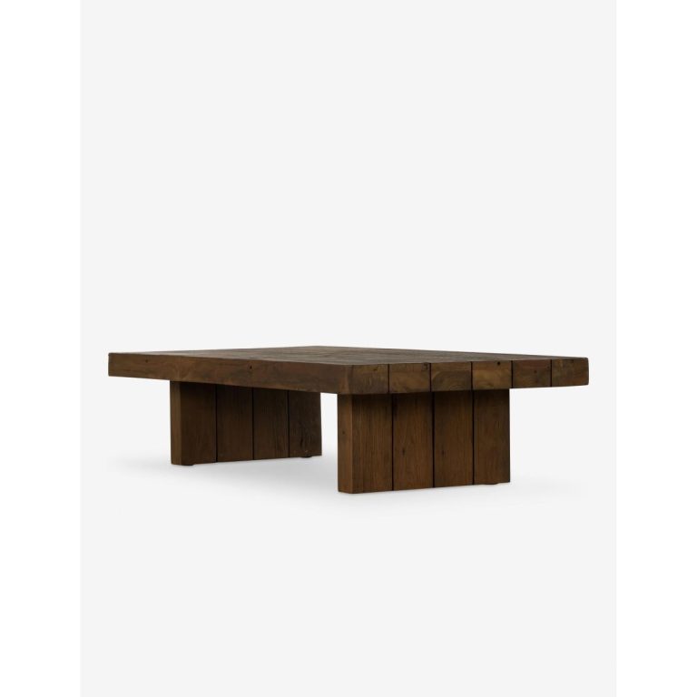 Levy Indoor Solid Wood Coffee Table CV Aqma Furniture