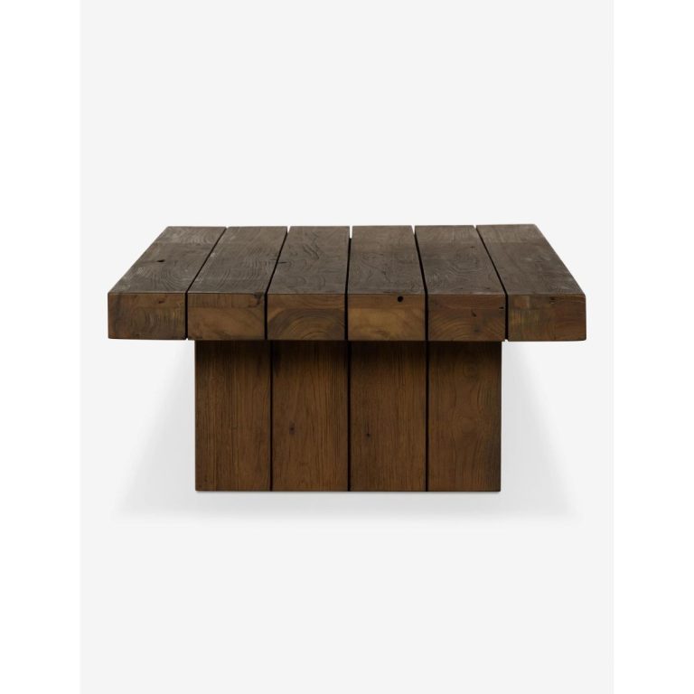 Levy Indoor Solid Wood Coffee Table CV Aqma Furniture