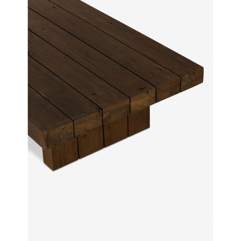 Levy Indoor Solid Wood Coffee Table CV Aqma Furniture