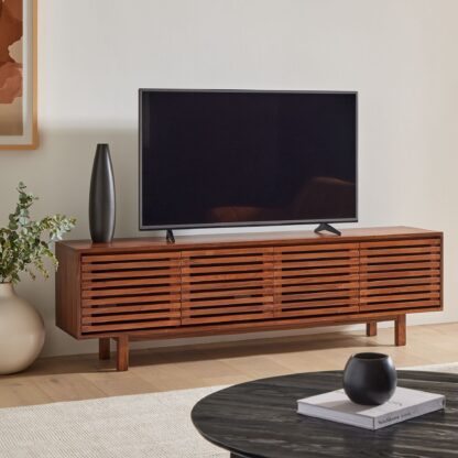 Modern Media Console Solid CV Aqma Furniture