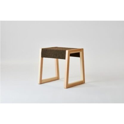 Stool – Tanuki Solid Teak Low Stool CV Aqma Furniture