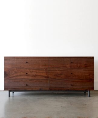 Texas 6-drawers Dresser Simple Solid Wood