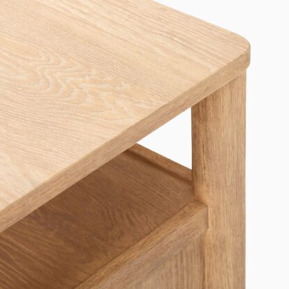Nightstand – Hargrove Natural Solid Wood Nightstand CV Aqma Furniture