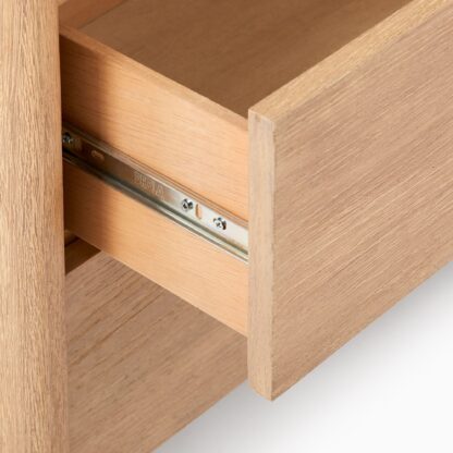 Nightstand – Hargrove Natural Solid Wood Nightstand CV Aqma Furniture