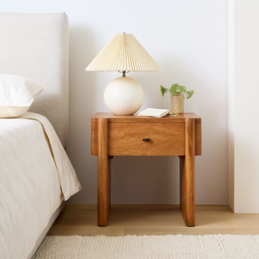 Nightstand – Otto Natural Teak Nightstand CV Aqma Furniture