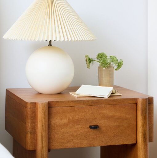 Nightstand – Otto Natural Teak Nightstand CV Aqma Furniture