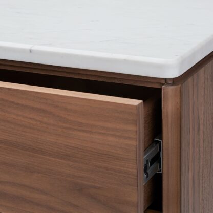 Nightstand – Top White Parker Nightstand CV Aqma Furniture