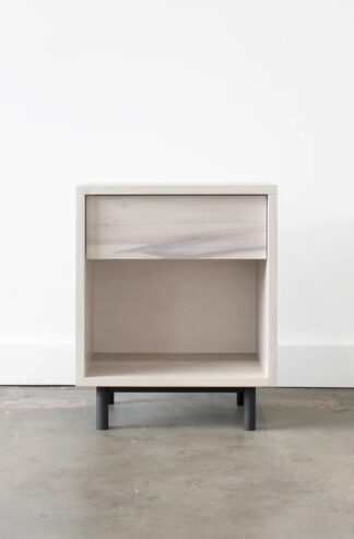 Nightstand – Texas White Solid Wood Nightstand