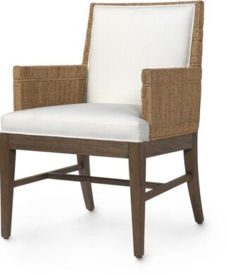 Arm chair accent solid wood with Rope Luxury hotel furniture