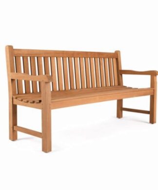 CHELSEA TEAK GARDEN BENCH 3 SEATERS