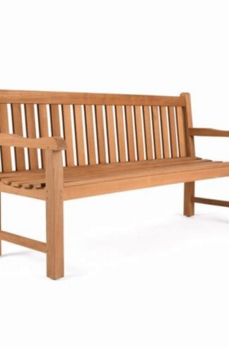 CHELSEA TEAK GARDEN BENCH 3 SEATERS