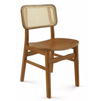 Cafe Teak wood chair Natural