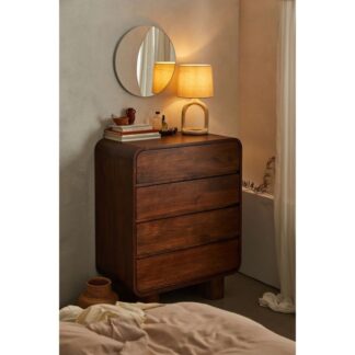 vintage 4 drawers cabinet teak