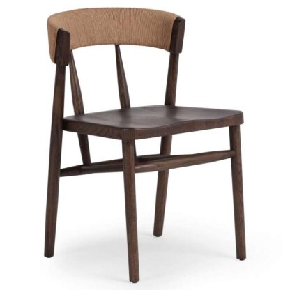 Lido Dining Chair Rope Teak Furniture CV Aqma Furniture