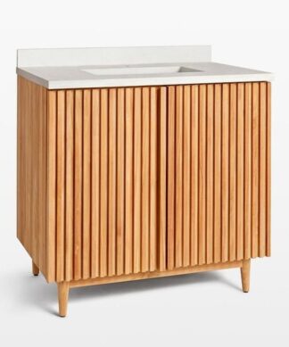 France teak bath vanities hotel project