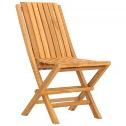 Teak Folding chair garden vertical