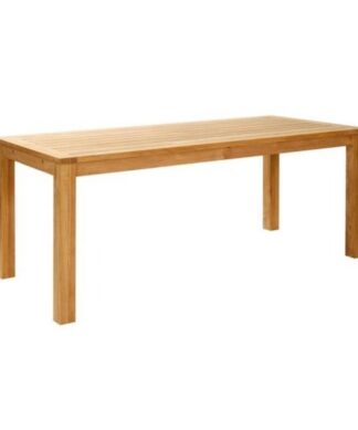 Teak garden dining table outdoor 6 seater hotel project