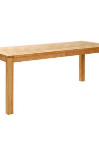 Teak garden dining table outdoor 6 seater hotel project