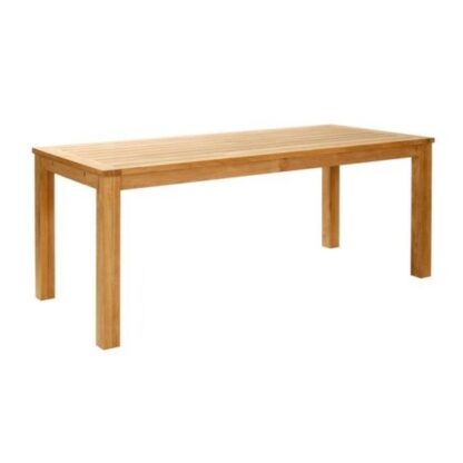 Teak garden dining table outdoor 6 seater hotel project CV Aqma Furniture