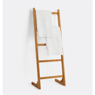 Teak towel ladder hotel project