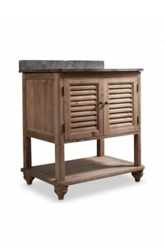 Antique teak bath vanities hardwood hotel project