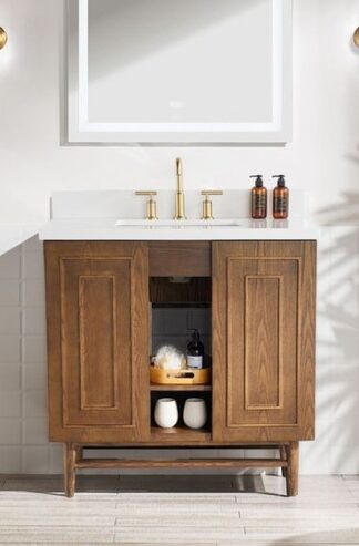 malta teak bath vanities hotel project