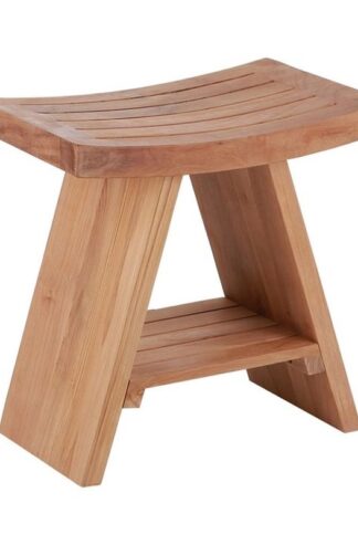 miami teak shower stools hotel project
