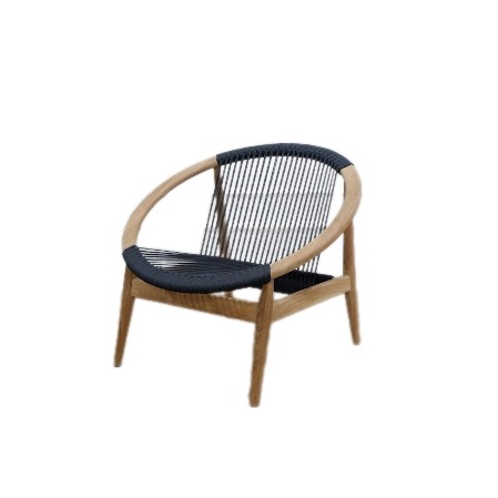 ROUND BACK CHAIR TEAK WOOD