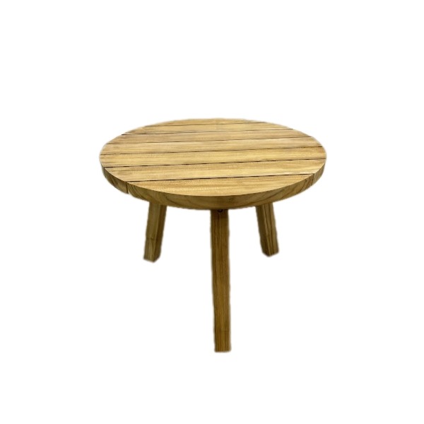 ROUND TEAK TABLE GARDEN