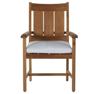 Arm Teak chair patio for 