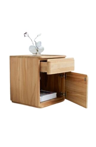 Bedside teak wo