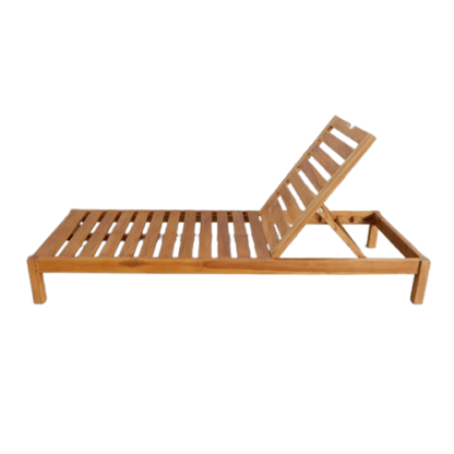 Cyprus Teak sun Lounger CV Aqma Furniture