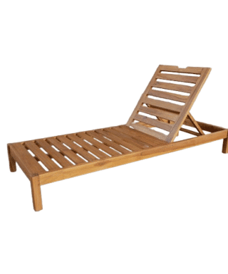 Cyprus Teak sun Lounger