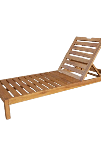 Cyprus Teak sun Lounger