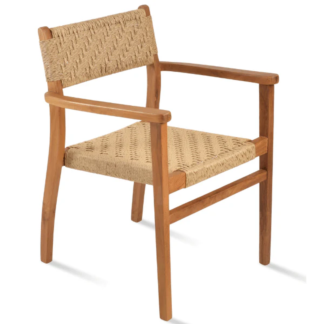 Garden teak chair outdoor