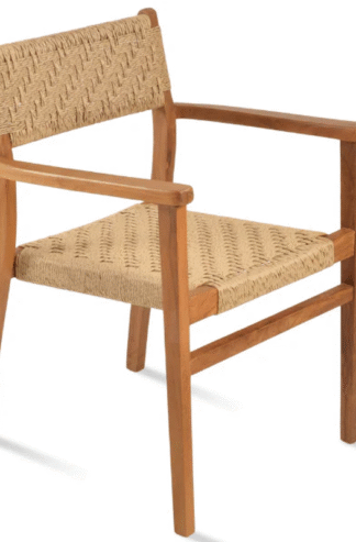 Garden teak chair outdoor rattan twist furniture