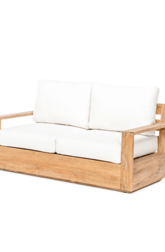 Loveseat teak sofa garden USA project