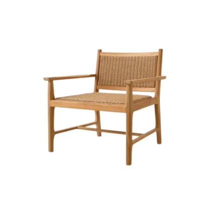 Teak arm chair lounge for hotel CV Aqma Furniture