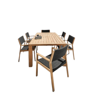 Teak dining chair outdoor