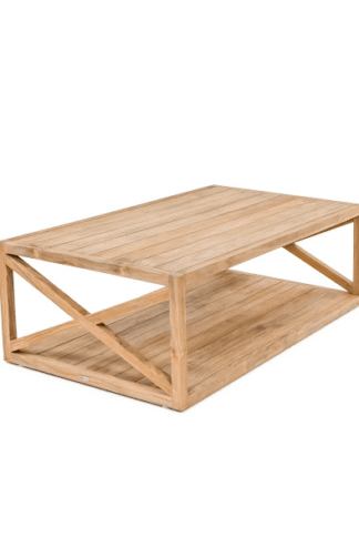 Teak garden coffee table outdoor Atlanta USA