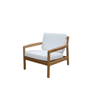 Teak sofa Garden 1 seat O