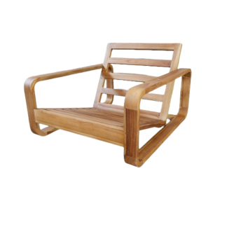 Teak deep seating sofa ch